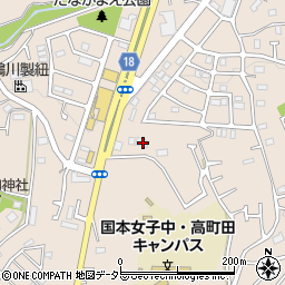 東京都町田市野津田町2486周辺の地図