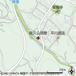 佐久公民館周辺の地図