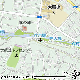 東京都町田市大蔵町3129周辺の地図