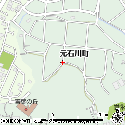 神奈川県横浜市青葉区元石川町周辺の地図
