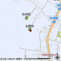 清正公堂周辺の地図