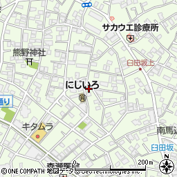 東京都大田区南馬込4丁目周辺の地図