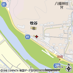 岐阜県美濃市上野25周辺の地図