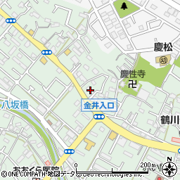 東京都町田市大蔵町2164周辺の地図