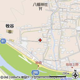 岐阜県美濃市上野60-1周辺の地図
