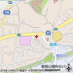 東京都町田市野津田町201周辺の地図