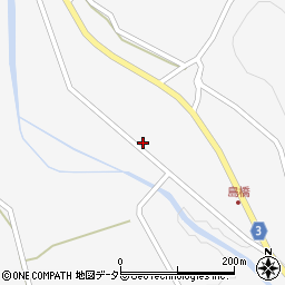 岐阜県中津川市坂下1367-5周辺の地図