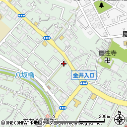 東京都町田市大蔵町215周辺の地図