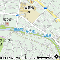 東京都町田市大蔵町277周辺の地図