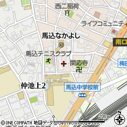 東京都大田区西馬込2丁目33周辺の地図