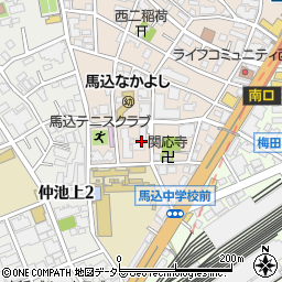 東京都大田区西馬込2丁目33-3周辺の地図