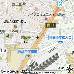 東京都大田区西馬込2丁目30周辺の地図