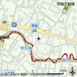 東京都町田市常盤町3277-12周辺の地図