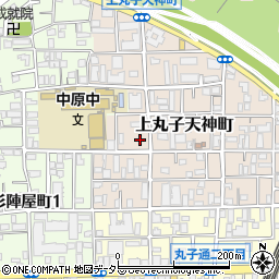 神奈川県川崎市中原区上丸子天神町315周辺の地図