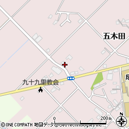 グランメール成東Ａ周辺の地図