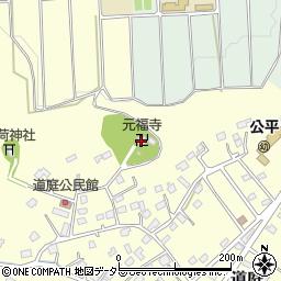 元福寺周辺の地図