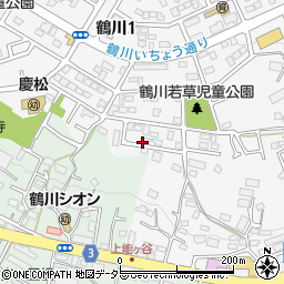 東京都町田市鶴川1丁目3周辺の地図