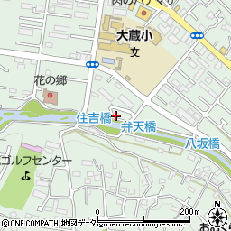 東京都町田市大蔵町282周辺の地図