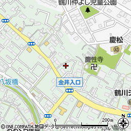 東京都町田市大蔵町2163周辺の地図