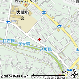 社会福祉法人町田真弘会光の園おおくら周辺の地図