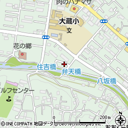 東京都町田市大蔵町283周辺の地図