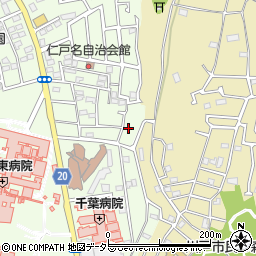 千葉県千葉市中央区仁戸名町479周辺の地図