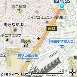 東京都大田区西馬込2丁目30-1周辺の地図