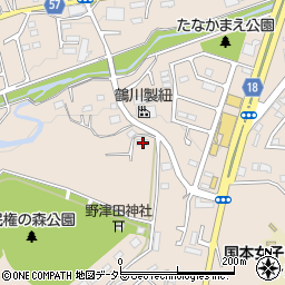 東京都町田市野津田町2351周辺の地図