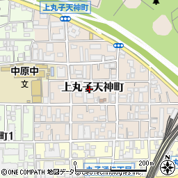 神奈川県川崎市中原区上丸子天神町305-10周辺の地図