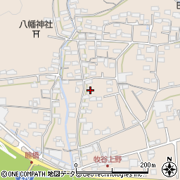 岐阜県美濃市上野218周辺の地図