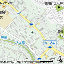 東京都町田市大蔵町238周辺の地図