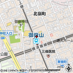 粂川歯科医院周辺の地図