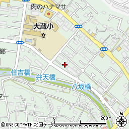 東京都町田市大蔵町272周辺の地図