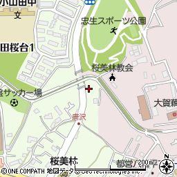 東京都町田市常盤町3577-5周辺の地図