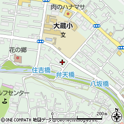 東京都町田市大蔵町284周辺の地図
