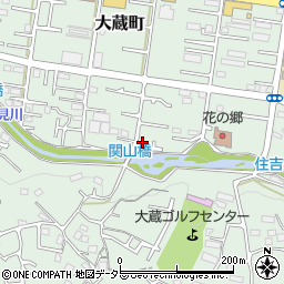東京都町田市大蔵町399周辺の地図
