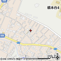 神奈川県相模原市緑区下九沢2545周辺の地図