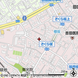 東京都大田区田園調布本町42周辺の地図