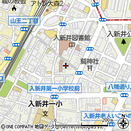株式会社守半海苔店　倉庫周辺の地図
