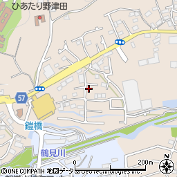 東京都町田市野津田町276周辺の地図