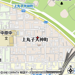 神奈川県川崎市中原区上丸子天神町302-15周辺の地図