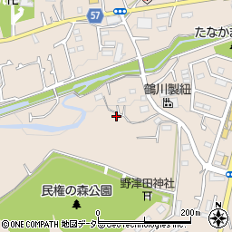 東京都町田市野津田町2361周辺の地図