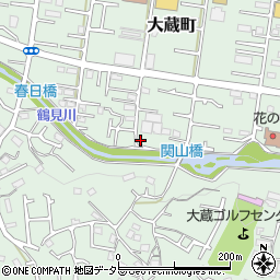 東京都町田市大蔵町432周辺の地図