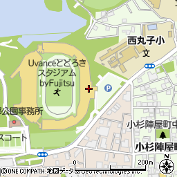 川崎市役所　建設緑政局多摩川管理事務所周辺の地図