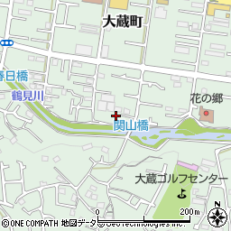 東京都町田市大蔵町429周辺の地図