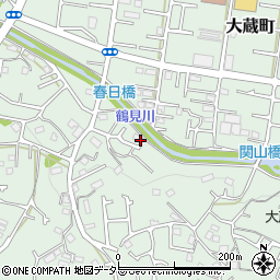 東京都町田市大蔵町2972周辺の地図