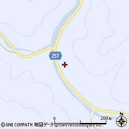 兵庫県美方郡新温泉町久斗山595周辺の地図