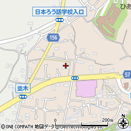 東京都町田市野津田町1857周辺の地図
