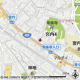 セブンイレブン川崎宮内４丁目店周辺の地図