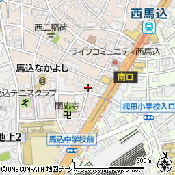 東京都大田区西馬込2丁目28-2周辺の地図